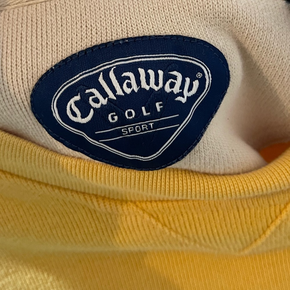 Yellow Callaway pullover - Picture 2 of 8